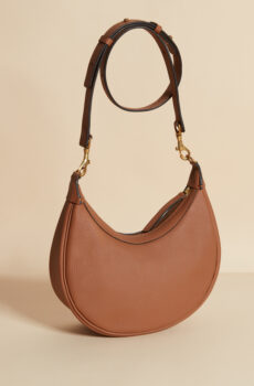 tan leather bag